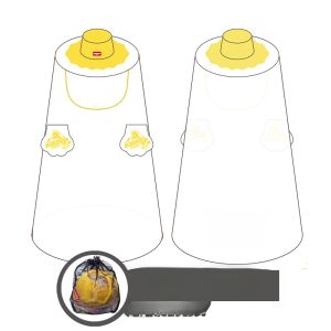 Bobdog 360 Kids Adult Space Capsule Rain Cover Fantastic Rainproof Accessories Matching Poncho Baby Cloak Storage Raincoat