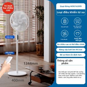 Philips | Quạt Đứng 7 Cánh Gió Lớn Ít Ồn cho Phòng Ngủ