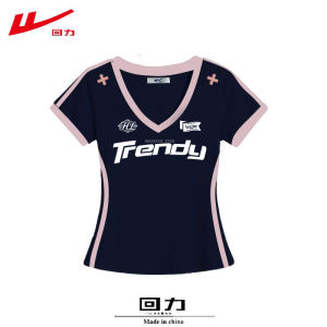 Warrior | Cotton V-Neck Slim Fit Sport T-Shirt