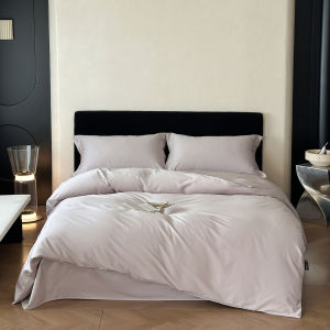NAIYOUCHENG | Pure Color 100% Long Staple Cotton Bedding Set