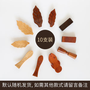 Rustic Wooden Chopsticks Holder Home Decorative Item Chinese Style Dining Utensils Set Wood Material from Mainland China
