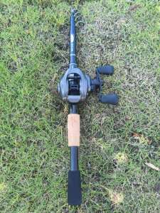 Deukio | DEUKIO 2.1/2.4m Fishing Rod Reel Combo Portable Telescopic Travel Pole 7.0:1 5+1BB Baitcasting Reel for Bass Carp Fishing Set