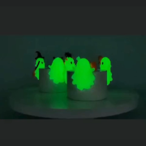 Luminous Halloween Ghost Angel Blind Box Pumpkin Funny Set Car Desktop Ornaments Decoration Cupid Ha