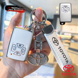 เคสกุญแจรถอัจฉริยะโตโยต้าสำหรับ Toyota Vellfire Alphard Sienta พวงกุญแจสำหรับ Toyota Key Case ปลอกใส่กุญแจ Toyota