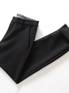 Quần Dài Nam Ống Đứng Dày Dặn Co Giãn Dễ Giặt Quần Dài Thường Ngày Màu Trơn Mùa Thu Đông Thương Hiệu Sea Scissors