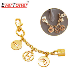 Evertoner trang trí túi chuỗi phụ kiện của phụ nữ Túi Xách Dây chuyền kim loại mặt dây chuyền