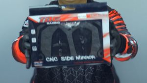 TRC Racing Bar end Side Mirror Full CNC Carbon Legit LTO Approved 5900