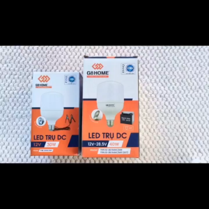 Bóng đèn LED Bình Ắc Quy 12V G8 HOME Bóng Đèn LED E27 DC 12V 20w 30w 40w (Bảo hành 1 năm)