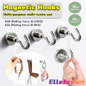 Magnetic Hooks For Refrigerator Grill Key Holder Kitchen Organizer Home Accessories