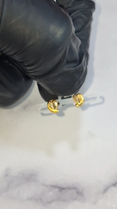 0.90GM-916 GOLD MANGGA KIDS THODU-916 KIDS THODU-916 SUBANG-916 INDIAN EARRING-916 EARRING-916 BABY THODU-916 SUBANG EMAS-916 GOLD-916 INDIAN MANGGA THODU-916 THODU-916 BABY THODU-MAANOH PATHER