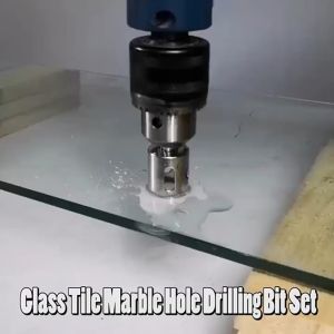 CKS Mall 10Pcs/set Diamond Hole Saws Drill Bit Saw Set Cut Holes In Tile Ceramic Marble Glass Stone Cutter