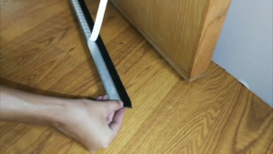 HCCM Door Seal Brush - Dust & Insect Proof Draft Stopper for Under Door | PVC Bottom Seal |