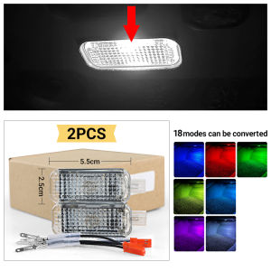 For SEAT Ateca 2016 2017 2018 2019 2020 LED Car Interior Footwell Ambient Light Atmosphere Decorative Lamp Auto Accessories