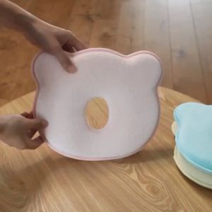 Bear Shaped Baby Pillow: High-Quality & Ergonomic Solution to Prevent Flat Head