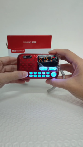 Nontaus S99 Elderly Large Display FM Radio Portable Speaker Memory Card USB Drive MP3 Player Music