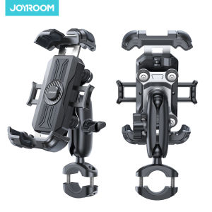 joyroom | Joyroom Motorcycle Phone Holder Anti Vibration Phone Holder for Motorcycle Bike Bicycle Handlebar Phone Mount For 4.7-7 Phone