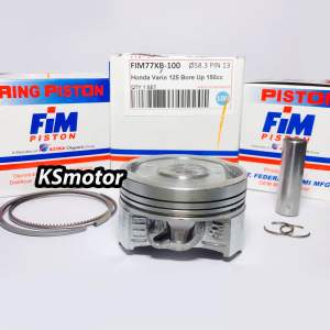 Piston seher set Vario 125 boreup 150 cc 57.3 57.8 58.3 58.8 59.3 59.8 60.3 Pin Pen 13 Fim