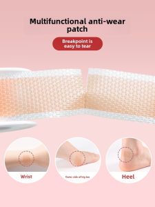 Womens Invisible Heel Pads Anti-Wear Stickers for High Heels Boots Foot Care Blisters Prevention Gel Pads Shoe Accessories
