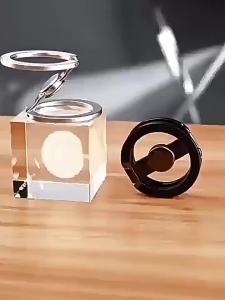 Piple | Magnetic Phone Stand Ultra-Thin Compatible with Apple and Huawei Swivel