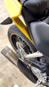 Akrapovic M1 Full Exhaust Pipe 38mm-51mm Universal Motorcycle Exhaust Muffler System with DB killer/Silencer