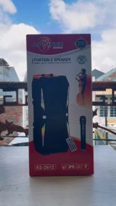 Advance Speaker KS-2612 Portable Karaoke 4" Free 1 Microphone