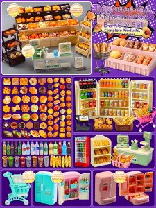 Mini Simulation Mini Market Shelf Toy