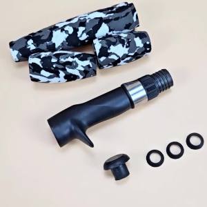 Bộ Dụng Cụ Tay Cầm Cần Câu Cá Bằng Chất Liệu EVA Ngụy Trang Bộ Phận Gắn Máy Câu Tay Cầm Tách Rời Tự Chế Thay Thế Cho Cần Câu Cá Giả Câu Cá Trên Băng Sửa Chữa Cần Câu.