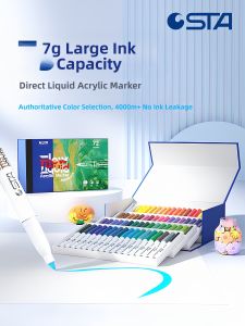 sta | High-Altitude Suitable Leak-proof Blending-safe Marking Pen Soft Tip