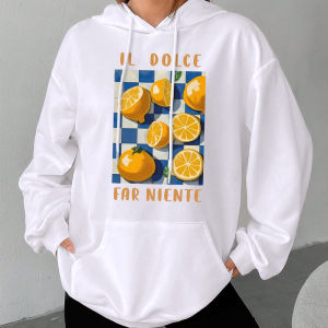 Il Dolce Far Niente Lemon Art Print Thermal Heat Transfer Sticker DIY Washable Iron-On Patches For Clothe T-shirt Applique Decor