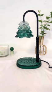 Eroma Christmas Tree Shape Candle Warmer Lamp With Timer Dimmable Adjustable Height Gifts Home Decor