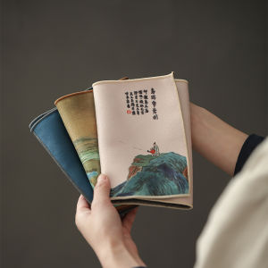 Soil Story Thickened Water-Absorbent Tea Towel Tea Ceremony Single-Service Towels Yixing Clay Teapots Tea Cloth Velvet Rag Tea Table Tea Table Tea Mat and Cloth