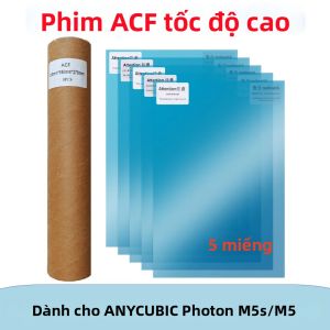 5 Miếng Phim ACF Dùng Cho Máy In 3D Resin UV ANYCUBIC Photon Mono M5s M5 Pro M7 Pro M5 M7 10.1 Inch 278x190x0.3mm Phim Tách ACF