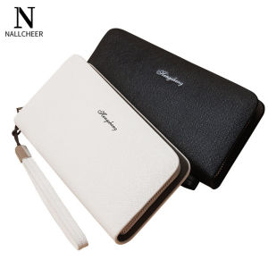 NALLCHEER  túi cặp Ví Cầm Tay Nam Thường NgàyVí Dài Đơn GiảnTúi Xách Đa Năng Sức Chứa Lớn túi đựng đồ túi ví
