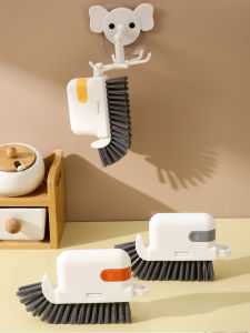 Bàn Chải Giặt Giày Ba Trong Một Bàn Chải Giặt Quần Áo Bàn Chải Vệ Sinh Bàn Chải Lông Mềm Tách Rời Được Dùng Tại Nhà Thương Hiệu Paper And Mountain