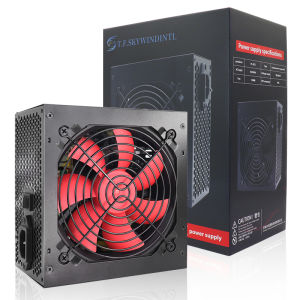 T.F.SKYWINDINTL(TFSKYWINDINTL) | 750W PC Power Supply Non Modular 220V 20+4PIN Active ATX PSU PC Sources Suitable for PC Desktop Computers