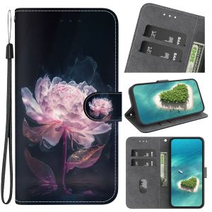 Stand Flip Wallet Case For Huawei Nova 12 13 Pro y61 8i 6 SE nova5T 12i 7I 12 14 Ultra Magnetic Flip Painted Pattern Wallet Case