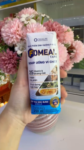Lốc 3 Hộp Fomeal Care (250ml/Hộp) Soup Uống Vi Chất Dễ Hấp Thu Vanilla