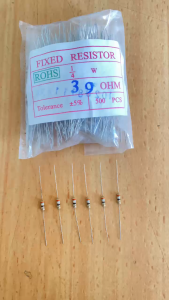 Resistor 1/4watt 39 Ohm 39R  (500 pcs)