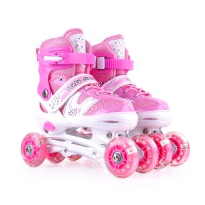 COD Sepatu Roda Anak Inline 4 Roda sepatu roda anak laki laki/anak perempuan import Termurah GRATIS PAKING BUBLE WRAP