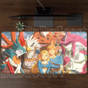 Bandai | Zeldas Of Legends XXL Miếng Lót Chuột Chơi Game Lớn Chống Trơn Trượt Để Bàn Thảm HD In Bàn Phím Máy Tính Overlock Cao Su Thảm Văn Phòng