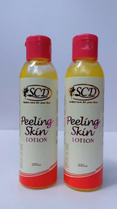 BUY 1 TAKE 2 SCD 100ml Peeling Skin Lotion Exfoliates Fades Dark Spots Stretch Marks Brightens Gentle Non-Irritating for Face Body All Skin Types Daily Care