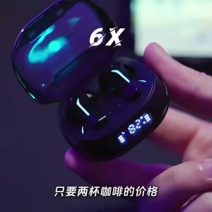 Lenovo | Tai Nghe Chơi Game Lenovo Không Dây Với Chất Lượng Cuộc Gọi HD Độ Trễ Cực Thấp Đèn RGB Thiết Kế Công Thái Học Thời Lượng Pin Dài Tai Nghe Bluetooth