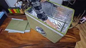 Pet Ice House Summer House for Dogs Cat Cooling House Slip resistant and wear-resistant Foldable with Ice Pack for Cats and Dogs