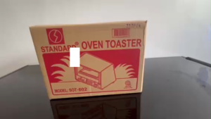 Standard SOT-602 60L Oven Toaster | 600W | Adjustable Temperature Control | 60-Min Timer | Stainless Steel | 1 Year Warranty