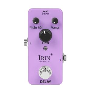 IRIN | Bàn Đạp Hiệu Ứng Đàn Guitar Điện IRIN - Hiệu Ứng Delay True Bypass Cấu Tạo Hợp Kim Dành Cho Biểu Diễn Sân Khấu Phụ Kiện Đàn Guitar