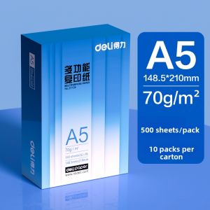deli | Dual Sided Wooden Pulp Print & Copy Paper 500 Sheets
