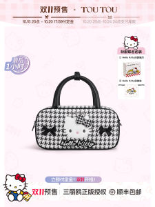 toutou | High End Series Houndstooth Pattern Boston Bowling Bag