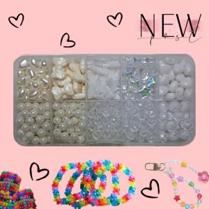 manik manik 1 set lengkap/ manik2 gelang 1 set murah/ Diy/ krajinan kreatifitas anak