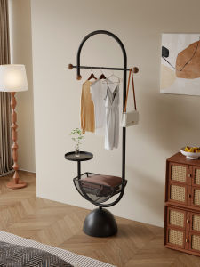YOUJI | Modern Vintage Style Minimalist Iron Floor Clothes Rack
