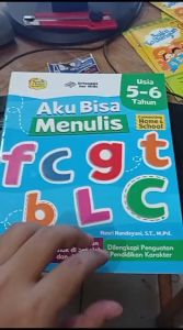 BEST SELLER BUKU AKU BISA MENULIS USIA 5-6 TAHUN - ERLANGGA FOR KIDS